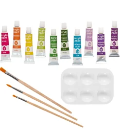 Ooly Malebog>Paint By Number Sæt - Happy Sloth