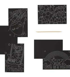 Ooly Malebog>Scratch & Scribble Mini Sæt - Lil' Juicy