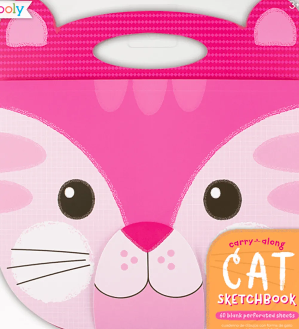 Ooly Bøger|Malebog>Skitsebog - Carry Along - Kat