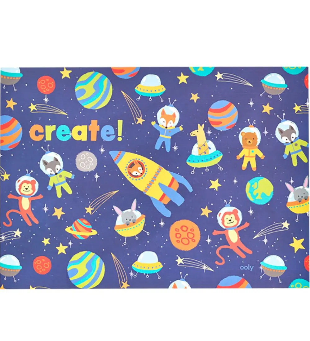 Ooly Malebog>Skitsebog - Space Critters - 2-Pak