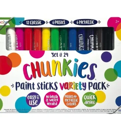 Ooly Tuscher Og Farver>Tuscher - Chunkies Paint Sticks - 24 stk