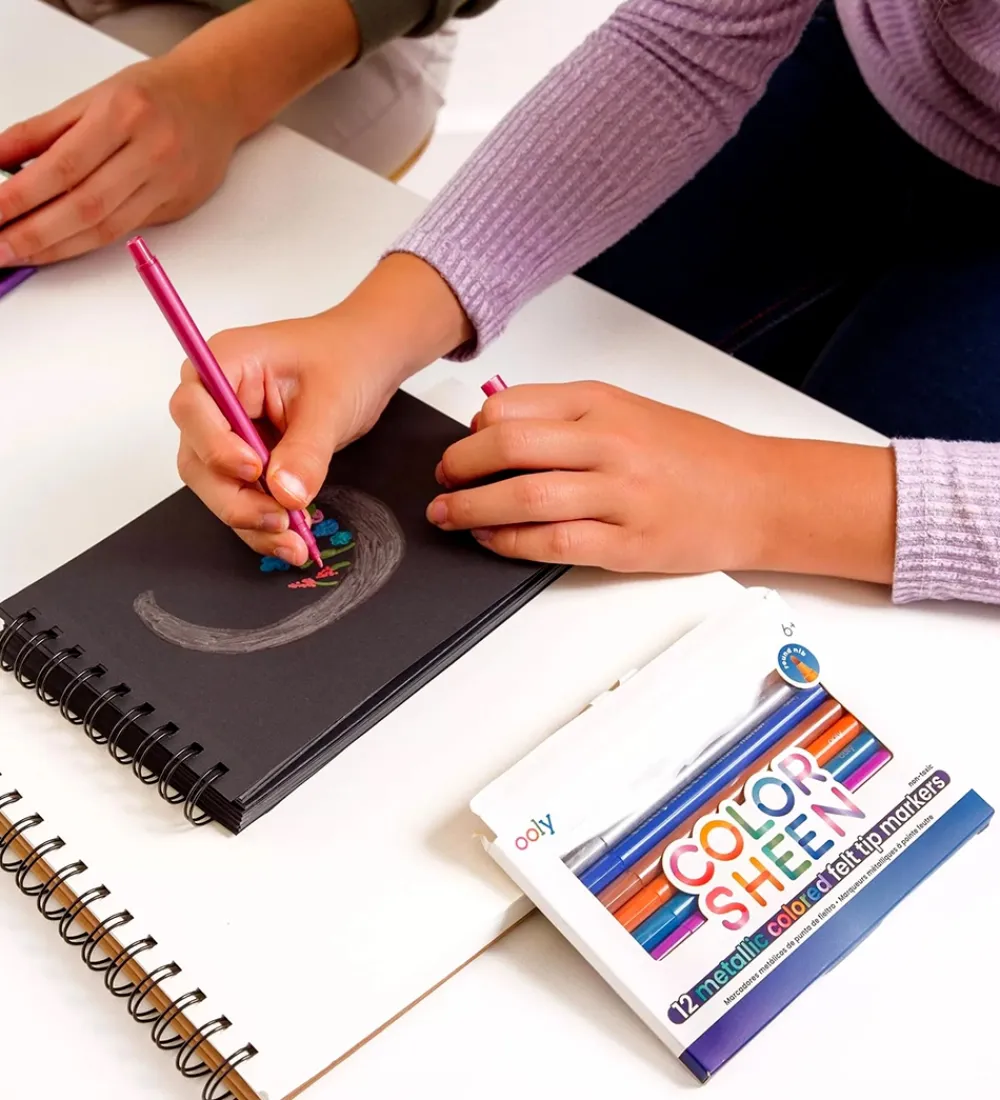 Ooly Tuscher Og Farver>Tuscher - Color Sheen Metallic - 12 stk