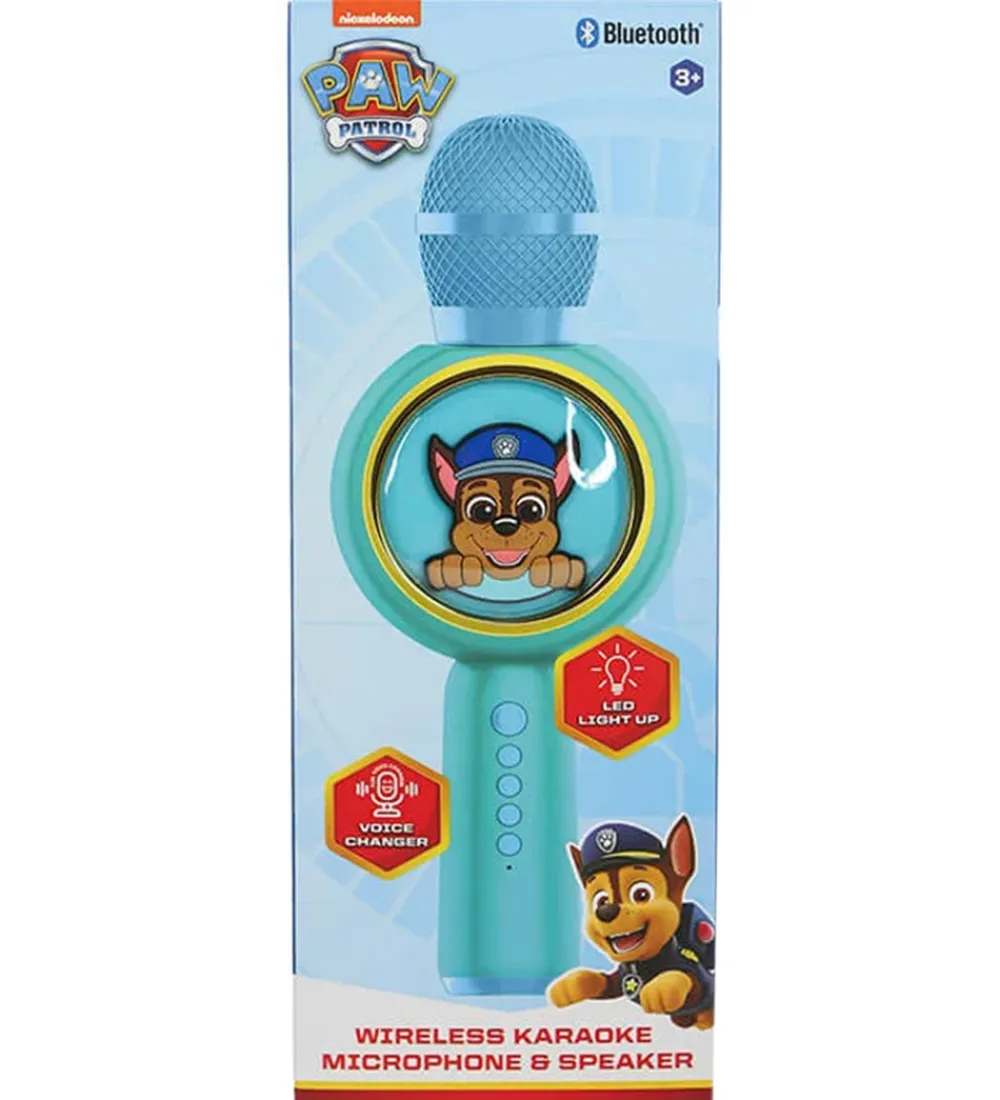 OTL Musikinstrumenter>Mikrofon - Paw Patrol - LED - Wireless Karaoke - Turkis