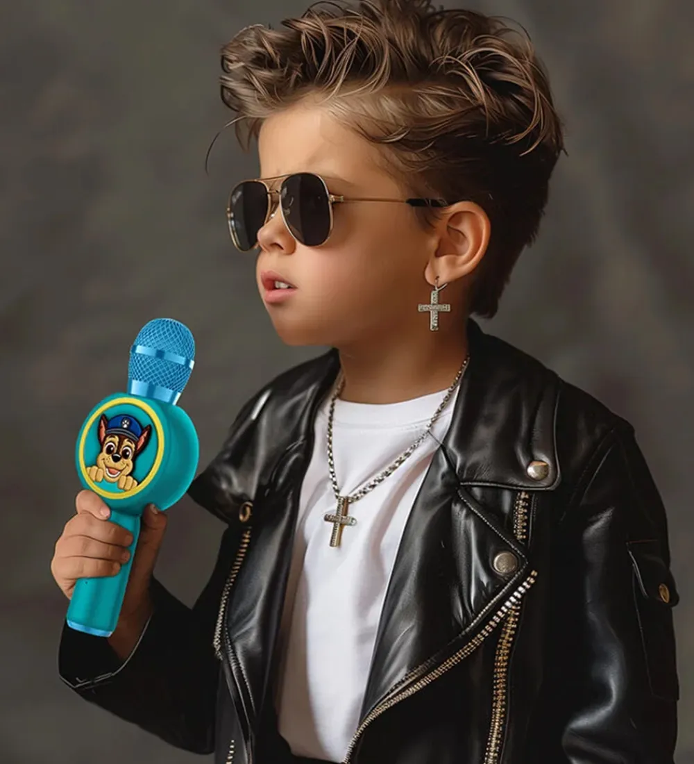 OTL Musikinstrumenter>Mikrofon - Paw Patrol - LED - Wireless Karaoke - Turkis