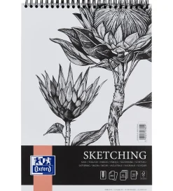 Oxford Malebog>Skitseblok - A4 - Creative Pad Sketching