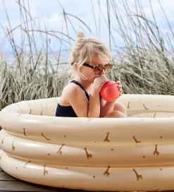 OYOY Badebassin|Vandleg>Badebassin m. Badebold - 85x26 cm - Butter/Giraffe