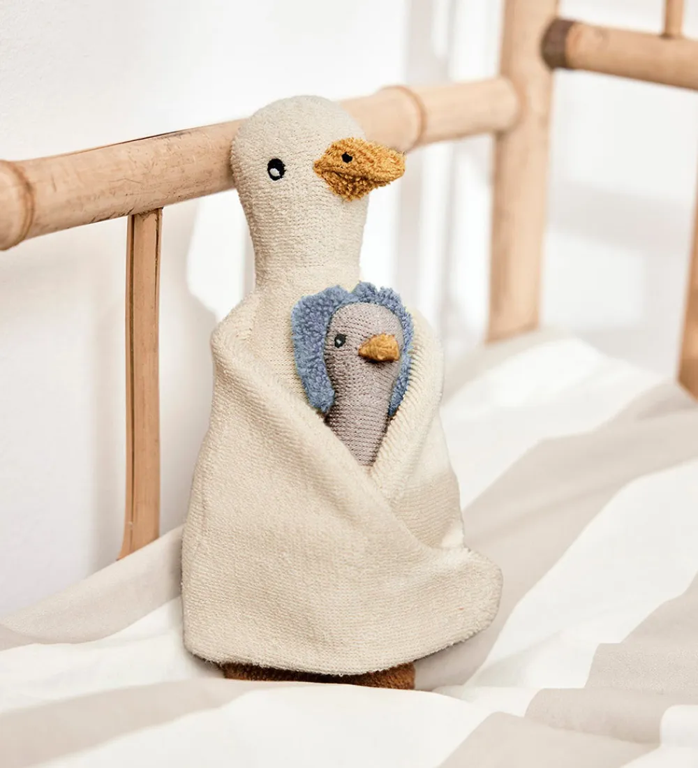 OYOY Bamser>Bamser - Dora & Baby Dolli Duck - Cloud/Ice Blue