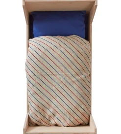 OYOY Dukker Og Tilbehør>Dukkesengetøj m. Madras - Stribet - Blue