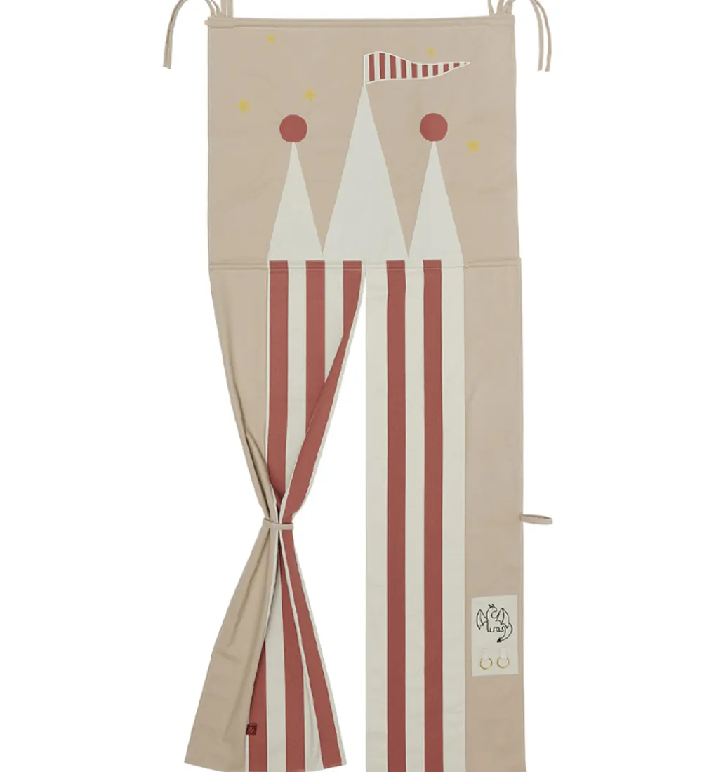 OYOY Legetelte>Legedør - Castle Door - Clay/Red