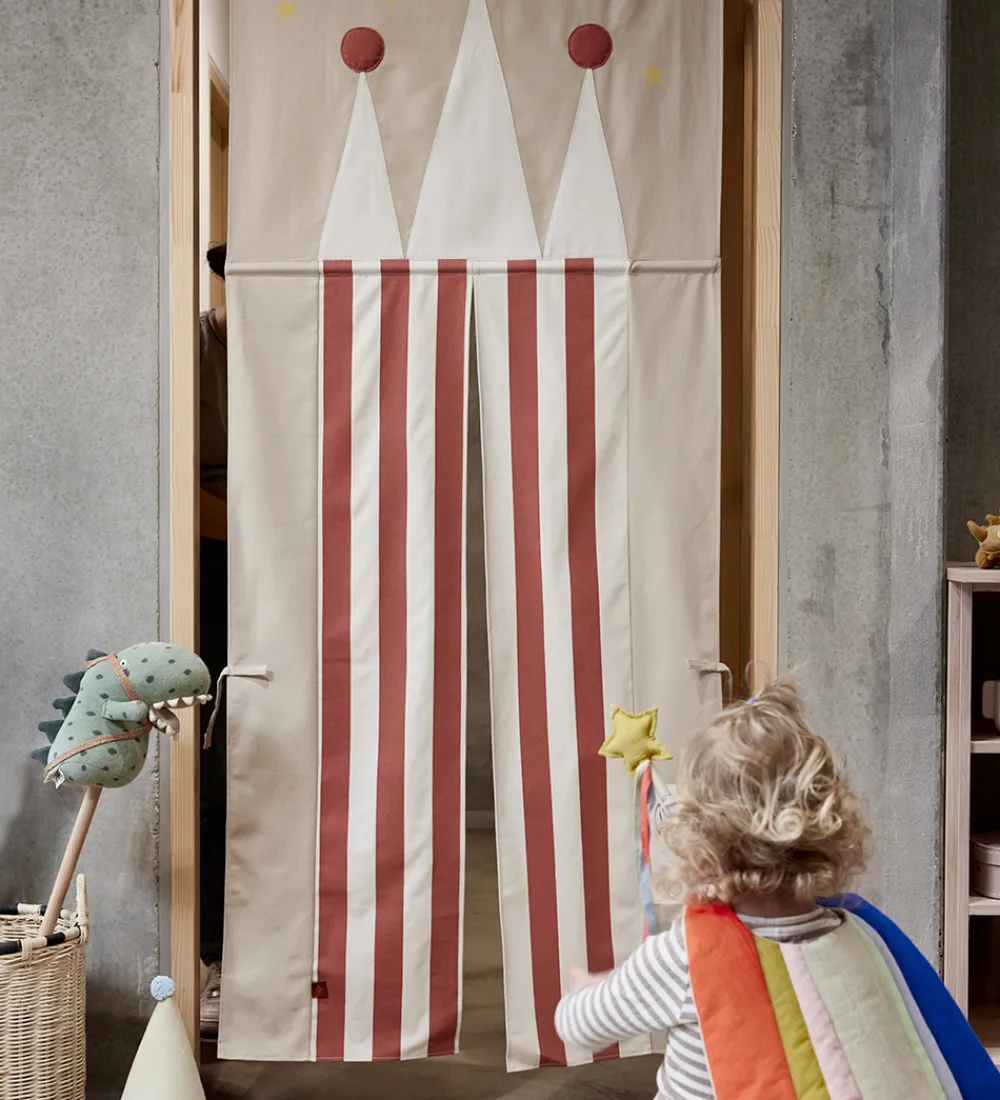 OYOY Legetelte>Legedør - Castle Door - Clay/Red