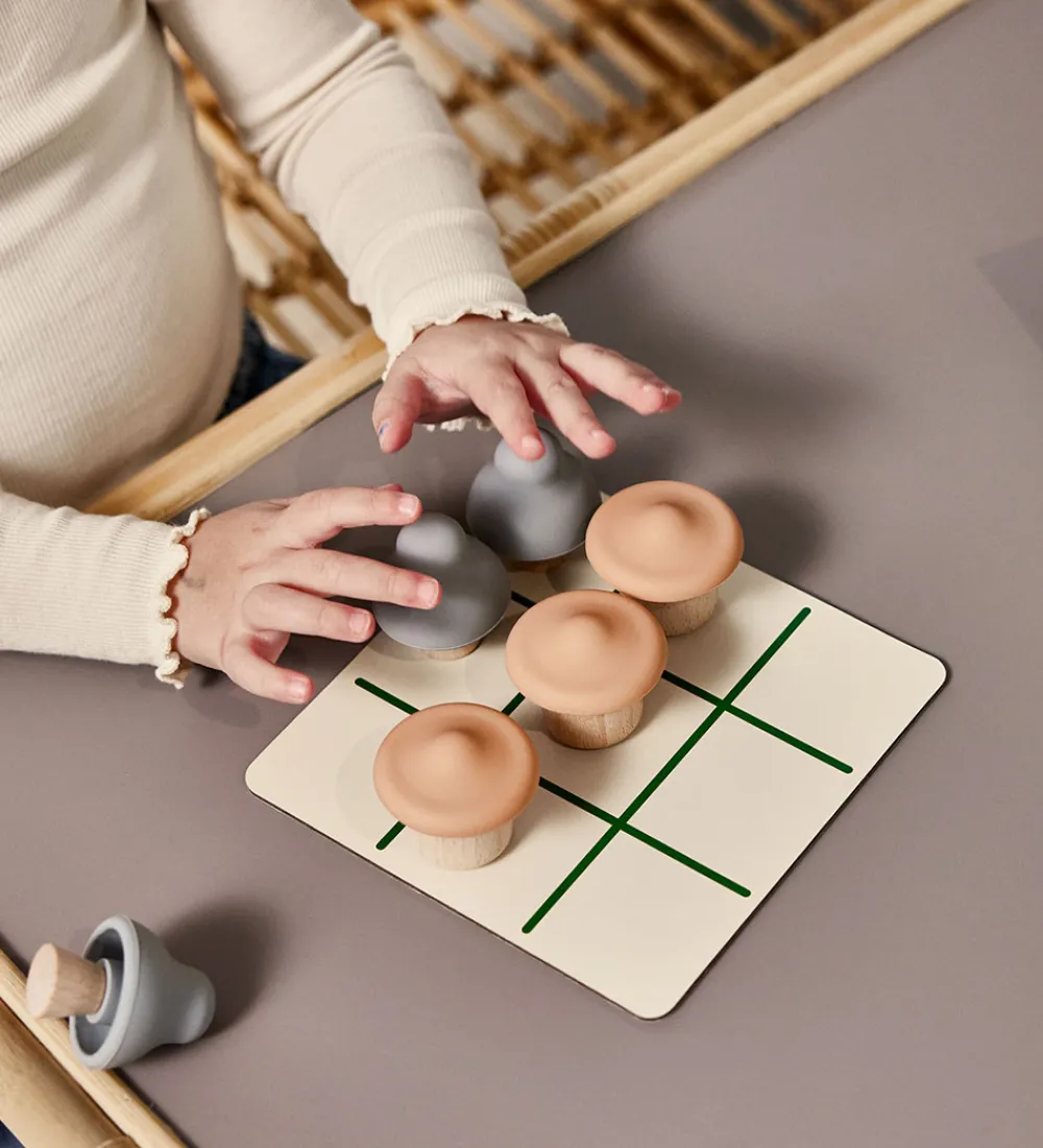 OYOY Spil>Spil - Mushroom TicTacToe - Træ/Multi