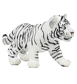 Papo Figurer>Hvid Tigerunge - H: 3,3 cm