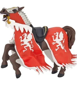Papo Figurer>Rød Drage Kongens Hest - H: 12,5 cm