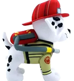 Paw Patrol Bamser>Bamse - Fire Rescue Deluxe - 30cm - Marshall