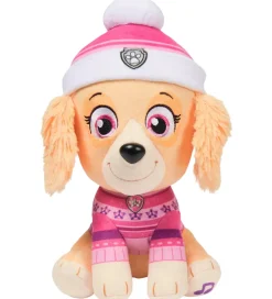 Paw Patrol Bamser>Bamse m. Lyd - Holiday Music - 20 cm - Skye