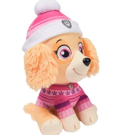 Paw Patrol Bamser>Bamse m. Lyd - Holiday Music - 20 cm - Skye