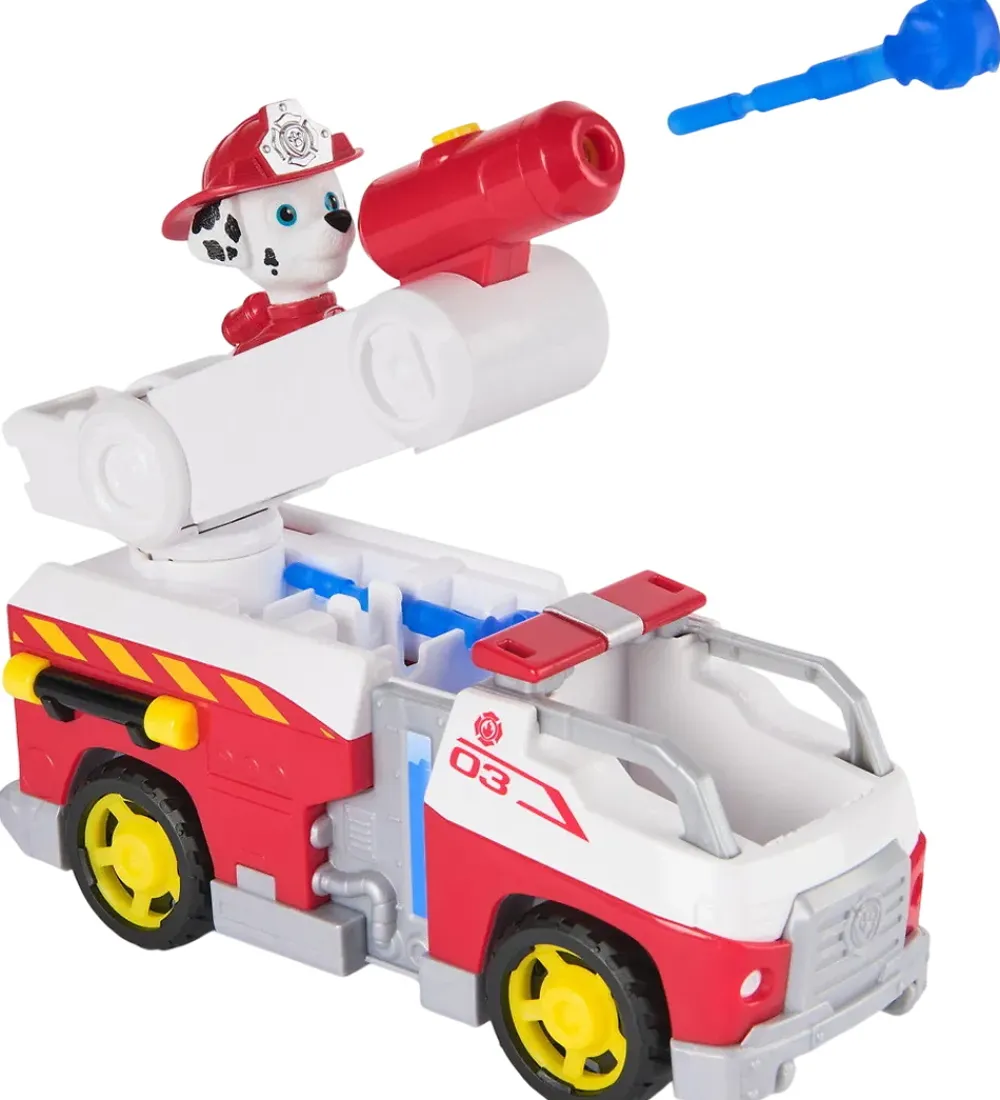 Paw Patrol Biler, Tog Og Køretøjer>Brandbil - Fire Rescue - Marshall Rescue Fire Engine