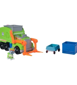 Paw Patrol Biler, Tog Og Køretøjer>Lastbil - Rocky Chrush N' Roll Recycling Truck
