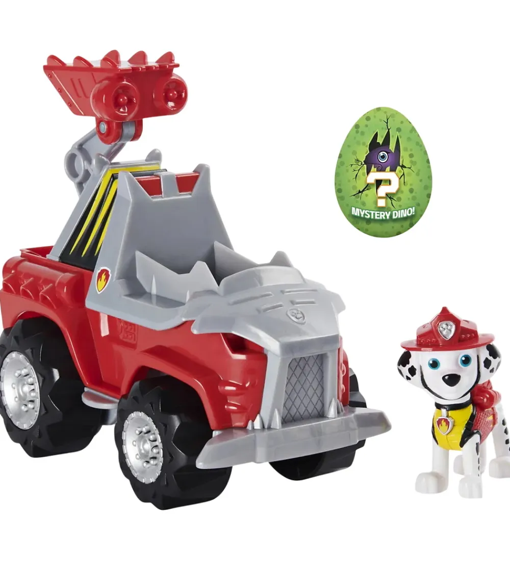 Paw Patrol Figurer|Biler, Tog Og Køretøjer>Legetøjsbil - Dino Rescue - Marshall