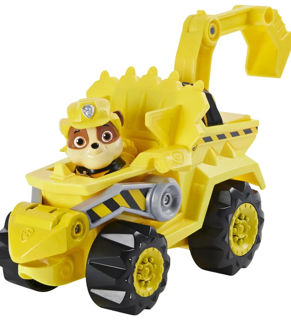 Paw Patrol Figurer|Biler, Tog Og Køretøjer>Legetøjsbil - Dino Rescue - Rubble