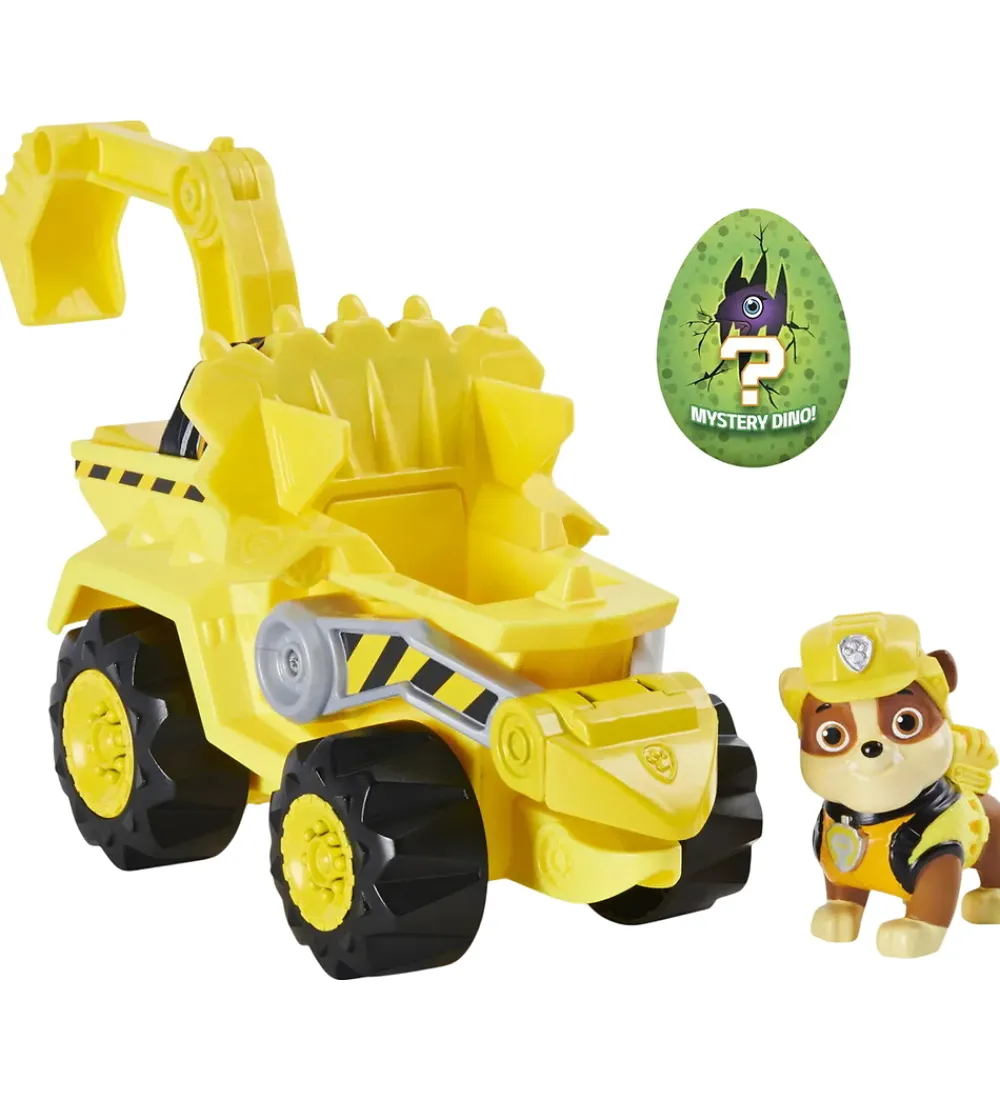 Paw Patrol Figurer|Biler, Tog Og Køretøjer>Legetøjsbil - Dino Rescue - Rubble