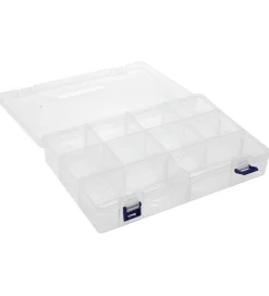 Pearl N Fun Perler>Opbevaringsboks Til Perler - 30x20 cm - 10 Rum