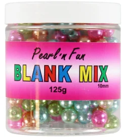 Pearl N Fun Perler>Pearl'n Fun Perler - Blank - 125 gram - Multifarvet