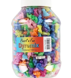 Pearl N Fun Perler>Pearl'n Fun Perler - Dyr - 1000 gram - Perlemor