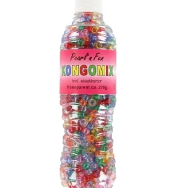 Pearl N Fun Perler>Pearl'n Fun Perler - Kongo - 270 gram - Transparent
