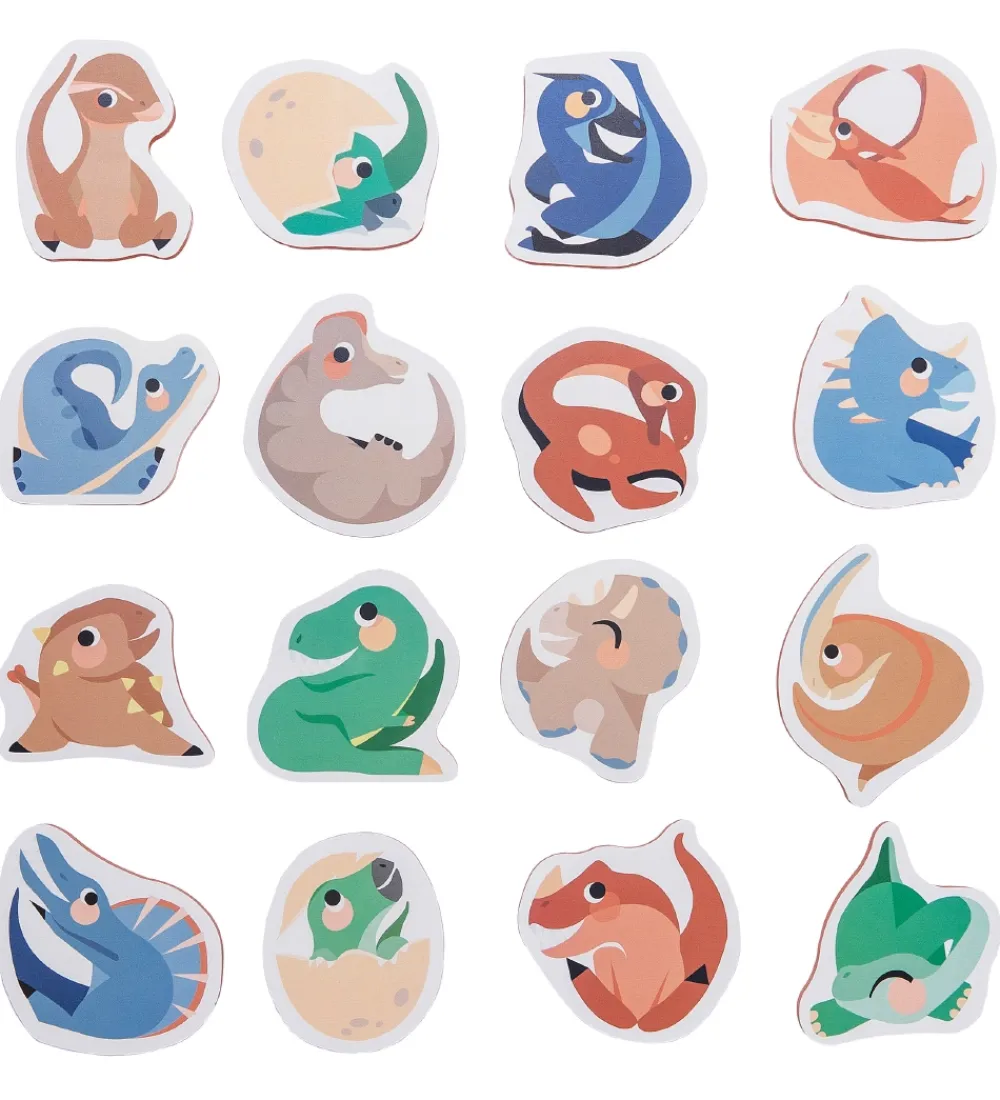 Petit Monkey Badelegetøj>Badeleegtøj - Puslespil - 16 stk - Dinosaurs