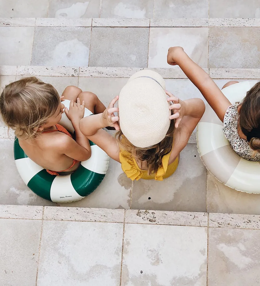 Petites Pommes Udeleg Og Udendørs Legetøj|Baderinge>Badering - 45 cm - Olivia - Oxford Green