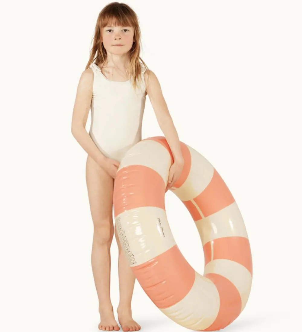 Petites Pommes Udeleg Og Udendørs Legetøj|Baderinge>Badering - 90 cm - Sally - Peach Daisy