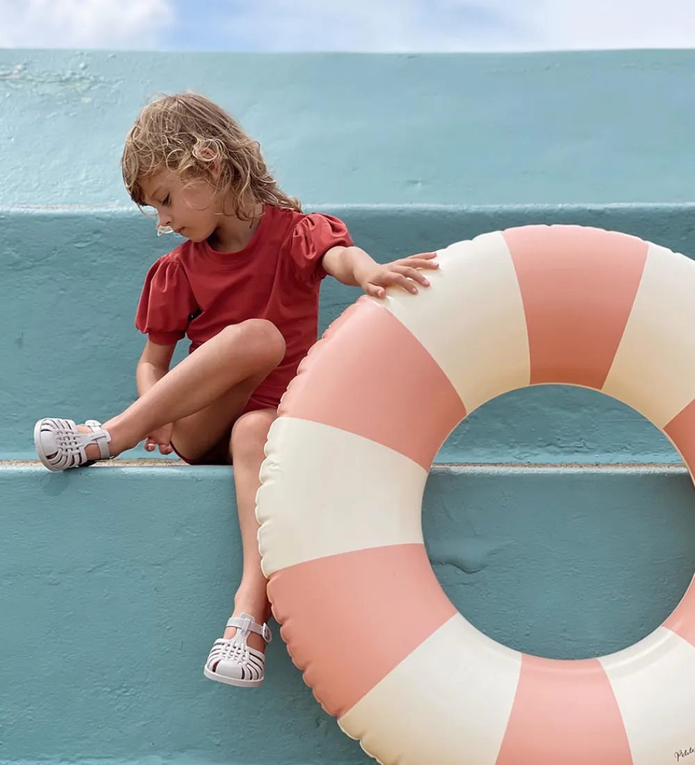 Petites Pommes Udeleg Og Udendørs Legetøj|Baderinge>Badering - 90 cm - Sally - Peach Daisy
