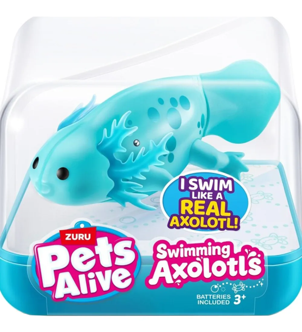 Pets Alive Figurer>Badelegetøj - Swimming Axolotl - Blå