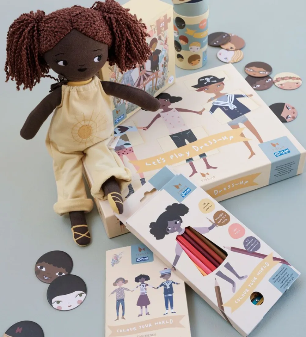 Fabelab Spil>PLAN International x Vendespil - 20 Par - Let's Play Tog