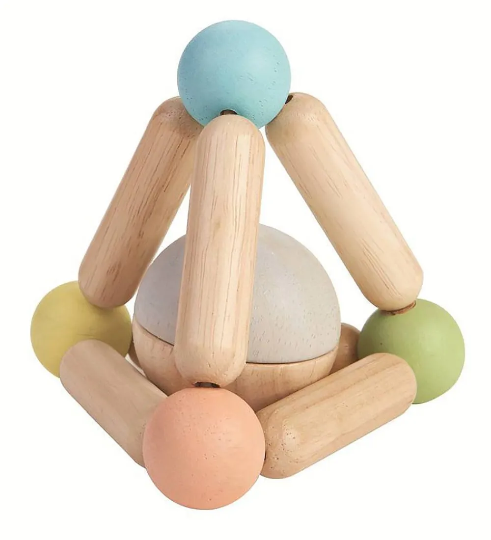 PlanToys Gribelegetøj>Gribelegetøj - Trekant - Pastel