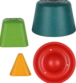 PlanToys Strandlegetøj>Sandlegetøj - 12 cm - Multifarvet