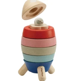 PlanToys Stablelegetøj>Trælegetøj - Stableraket - 11 Dele