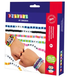 Playbox Perler>Armbåndssæt - Alfabet Perler