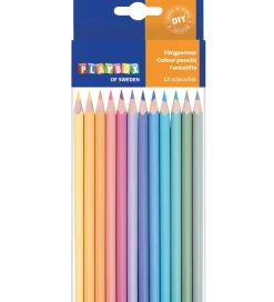 Playbox Tuscher Og Farver>Farveblyanter - 12 stk