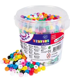 Playbox Perler>Perler - Kongoperler I Spand - 1200 Stk