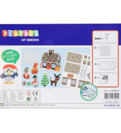 Playbox Perler|Kreativ Leg>Perlesæt - 5000 stk. - Honningkagehus