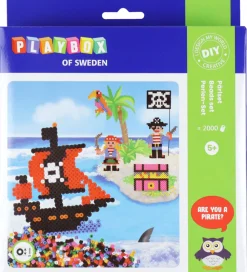 Playbox Kreativ Leg|Perler>Perlesæt - 2000 stk. - Pirater