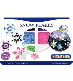 Playbox Perler>Perlesæt - 4000 stk - Snefnug