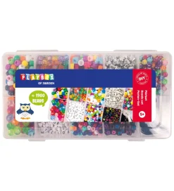 Playbox Perler>Perlesæt i opbevaringsboks - 1900 stk