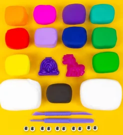 Play-Doh Modellervoks|Kreativ Leg>Modellervoks - Air Dry Clay - 13-pak - Variety Kit