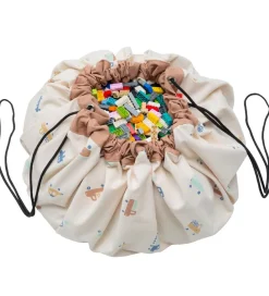 Play&Go Legetæpper Og Legegulve>Legetøjstæppe - Ø140 - Big Cars