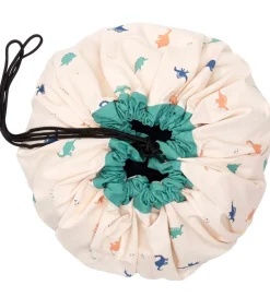 Play&Go Legetæpper Og Legegulve>Legetøjstæppe - Ø140 - Dino