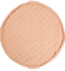 Play&Go Legetæpper Og Legegulve>Legetøjstæppe - Ø120 - Soft Organic - Fleuri