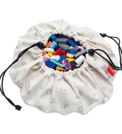 Play&Go Legetæpper Og Legegulve>Legetøjstæppe - Ø: 40cm - Mini Rainbows